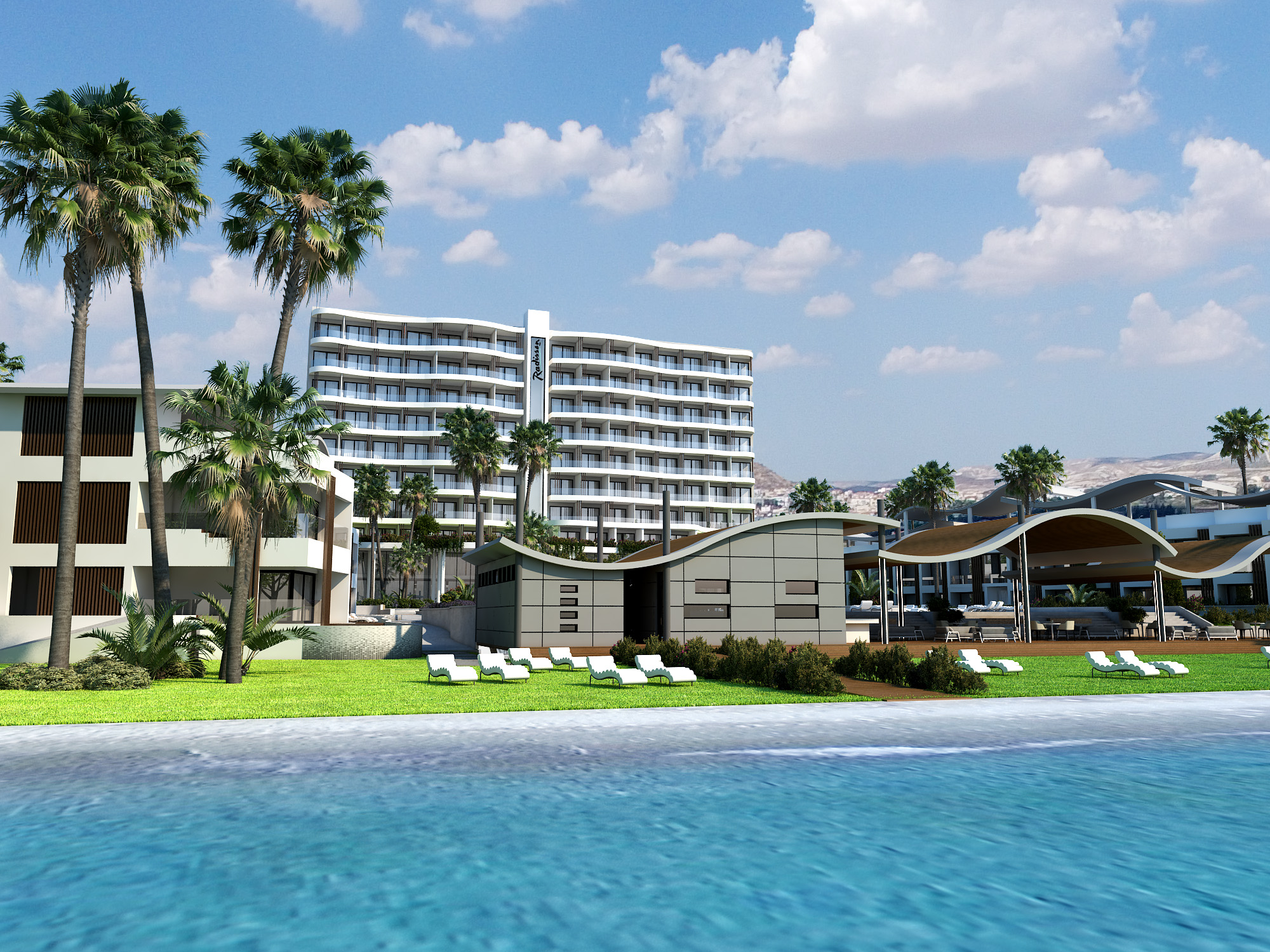 Book your wedding day in Radisson Beach Resort Larnaca